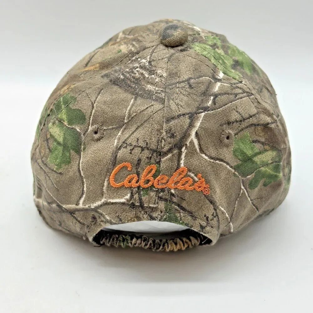 Cabela's Realtree Camouflage I Hunt For Hugs Toddler Ball Cap Elastic Back Hat